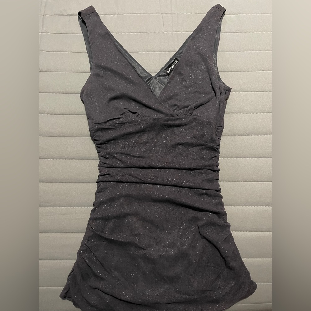 Express grey top